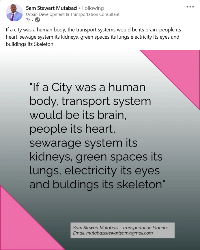 City as human body